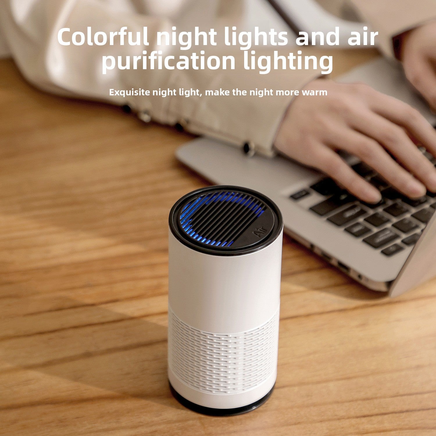 Portable Filtered Negative Ion Air Purifier